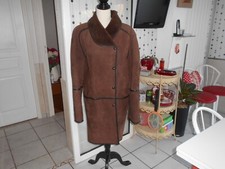 vintage :Manteau marron ,en