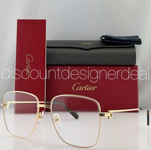 Cartier ct0253o 002 gold - ct0253o, metal