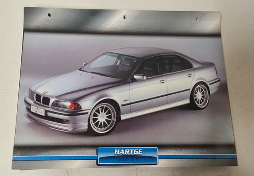 Bmw hartge 540i carte - hartge,
