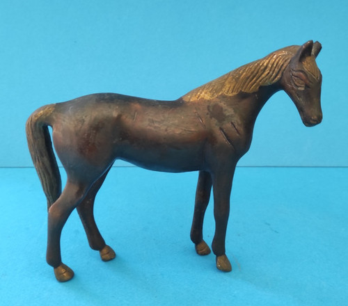 Cheval ancien metal - cheval,