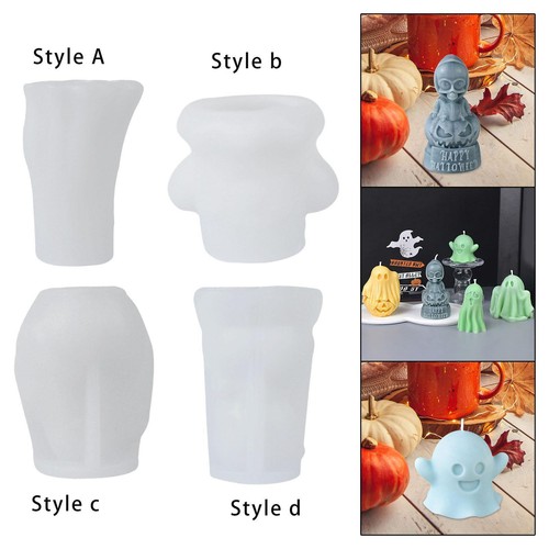 Moule bougie fantôme 3d - bougie,