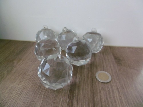 Lot anciennes grosses - 6, boules