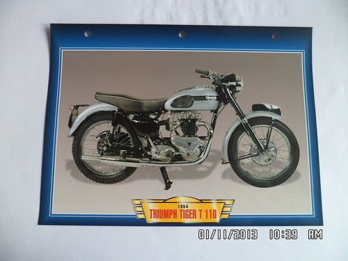 Carte fiche moto - carte,