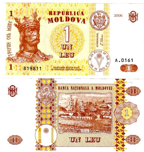Moldavie moldova billet leu - moldavie,