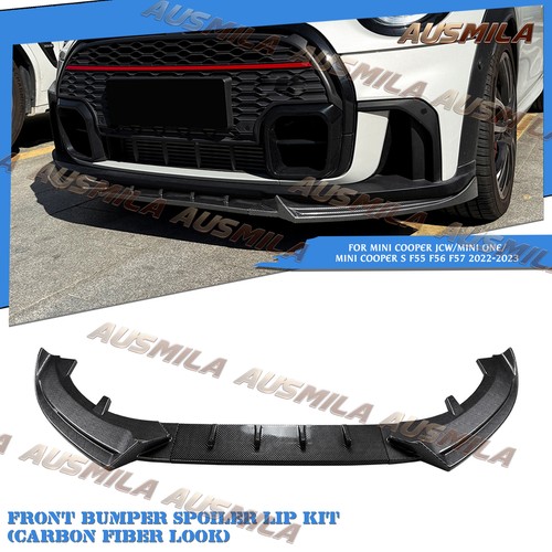 Carbon look front bumper - carbon,