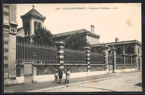 Cpa levallois perret hospice - cpa, levallois-perret,