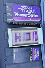 Vintage Microvision Star Trek: Phaser Strike Game Cartridge with Booklet 4973