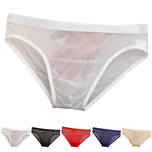 Slip homme transparent thème