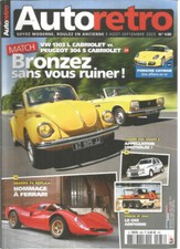 AUTO RETRO N°488 VW 1303 L CAB VS 304 S CAB. /CITROEN VISA GR. B / PONCIN VP2000