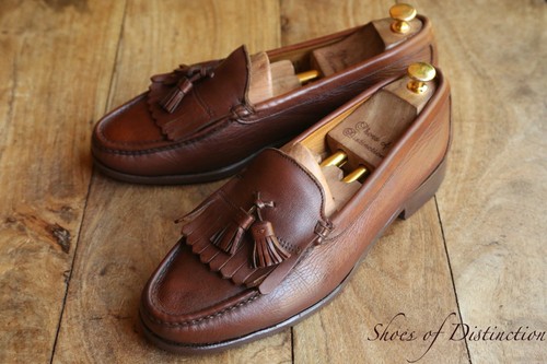 Mocassins cuir marron - en,
