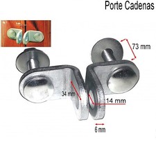 2 Lot d'Antivols Porte cadenas(vis longues) Box,Garage,Volets,Portes Battantes..