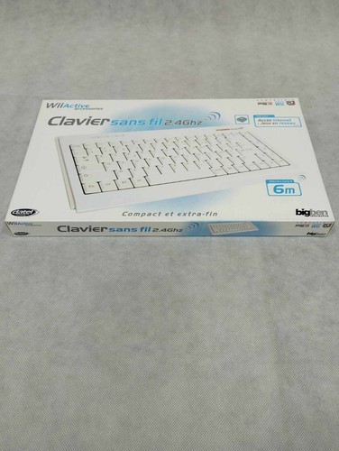 Clavier azerty blanc sans fil - azerty,