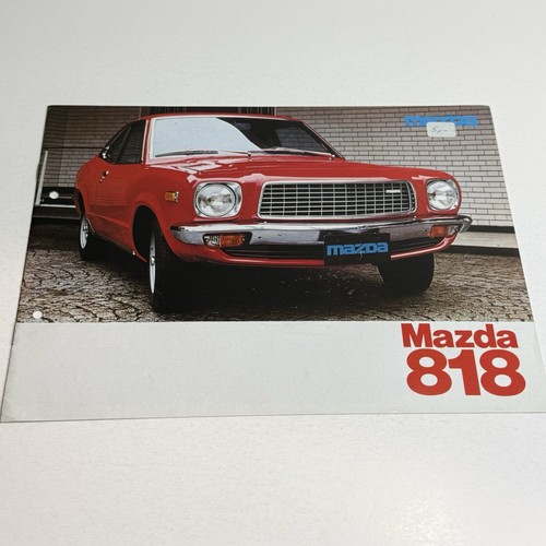 Mazda 818 12p brochure - 818, /