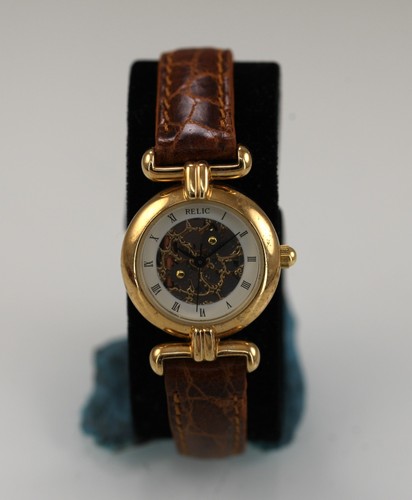 Montre femme relic squelette - femme,
