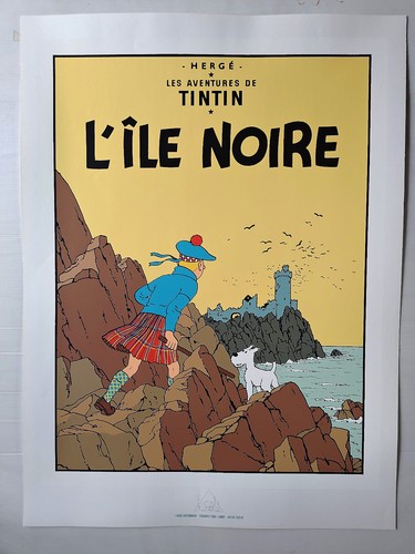 Hergé sérigraphie tintin - hergÉ,