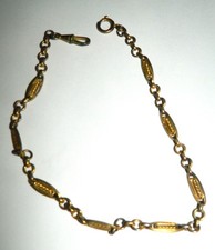 Early 1900s pocket watch vest chain