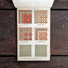 Catalogue carrelages en ciment - Avignon, vers 1925