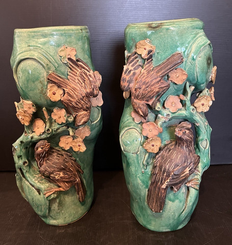 Paire vase anciens - de, en
