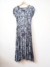 Robe longue cercle plissée