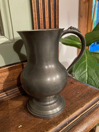 Petit pot étain à - pot,