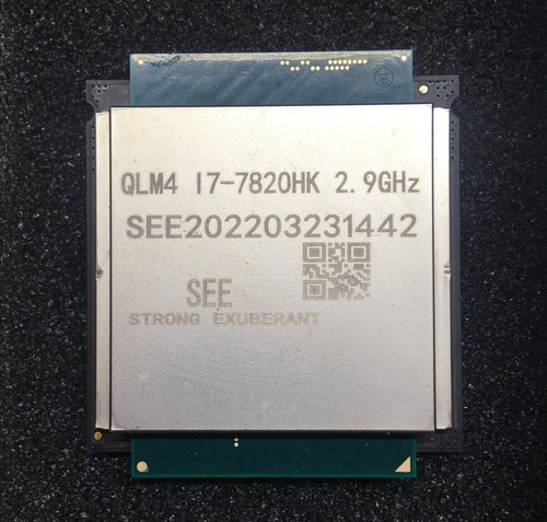 7820hk qlm4 cpu 9ghz - i7-7820hk,