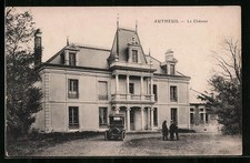 Old postcard Autheuil, Le Château 