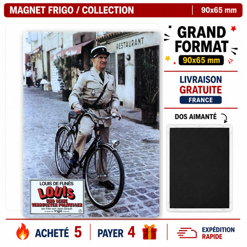 Magnet louis funès - louis,