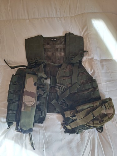 Mil tec gilet tactique - mil-tec, vert