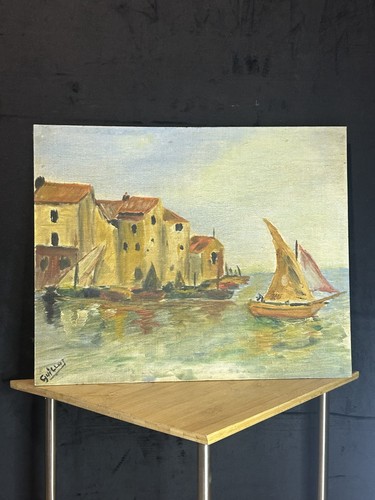 Huile sur toile signée