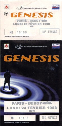 Ticket billet unused stub - ticket,