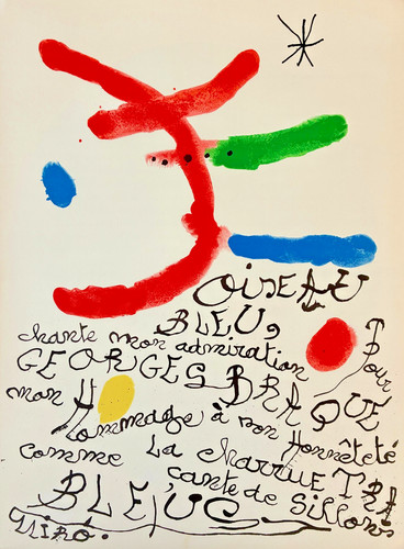 Lithographie joan miro - lithographie,