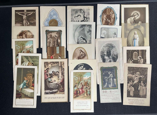 Lot images pieuses diverses - 22,