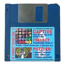 Atari ST & STE Format: Captive (Role Playing/ Dungeon Crawl) + FSelect + Puzzler