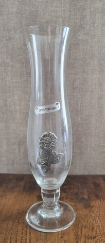 Soliflore verre étain - en, et