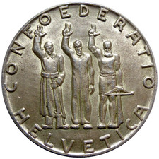 SUISSE 5 Francs 1941