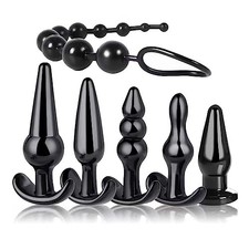 Plug Anal Silicone Noir 6