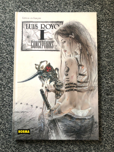 Livre luis royo conceptions - royo,