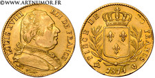 Louis XVIII - 20 Francs Or au