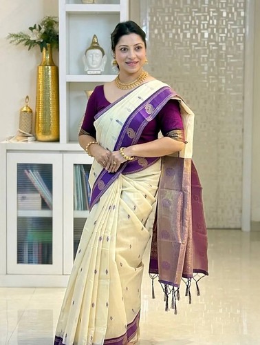 Sari soie douce - soie,