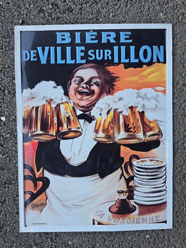 Tôle peinte bière - , de