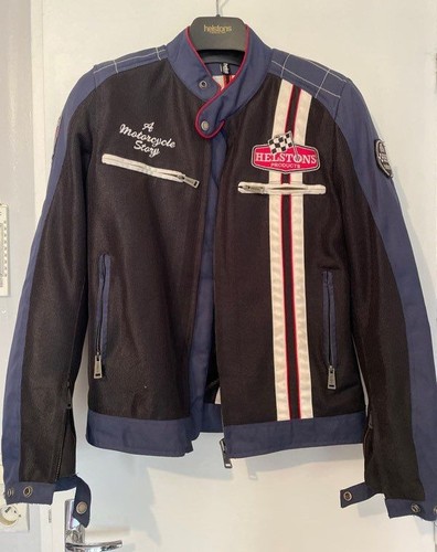 Blouson moto homme helstons - blouson,