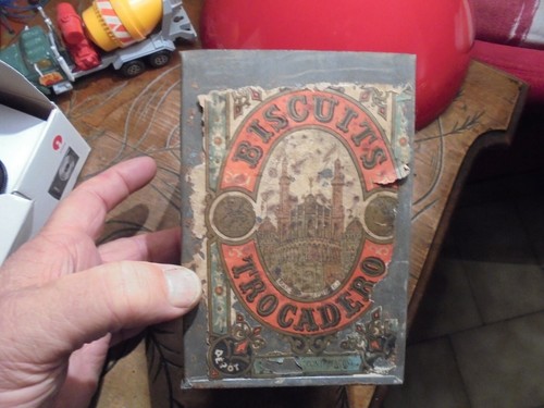 Ancienne boite biscuits - ancienne,