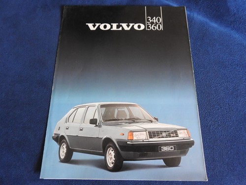 Catalogue depliant volvo 340 - volvo,