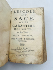 CHEVREAU - L’Escole du sage