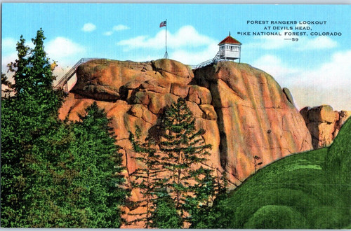 Forest rangers lookout - forest,