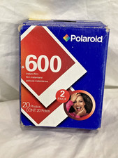 POLAROID 600 FILM 2 PACK 20 PHOTOS SEALED IN BOX EXP 5/2009