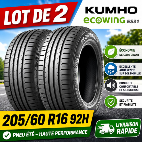 Lot pneus 205 r16 - 2,