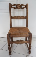 Chaise d'ébéniste bois