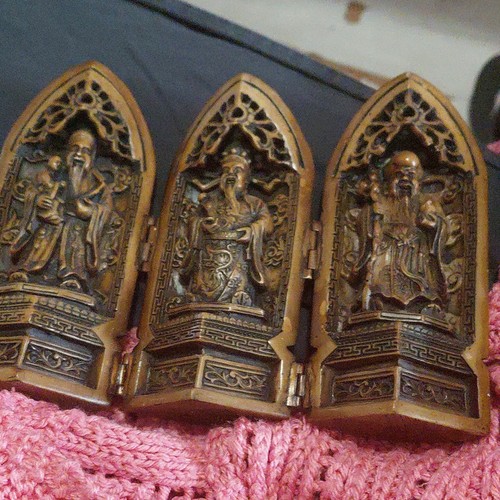 Triptyque pliant panneaux - triptyque,