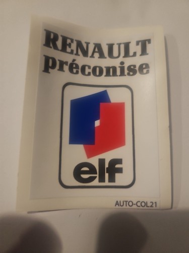 Autocollant sticker renault - sticker, "renault